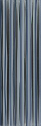 Декор (25x75) LBGO Lace blue decoro groove metal - Lace