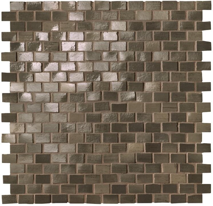 Мозаїка Brown Brick Mosaic 1.3х2.3 30x30 Brickell Fap з колекції Brickell Fap Мозаїка Brown Brick Mosaic 1.3х2.3 30x30 Brickell Fap з колекції Brickell Fap