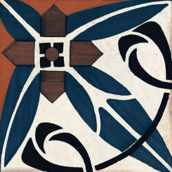 Плитка (22.5x22.5) AD/ R 002 - Art Deco Плитка (22.5x22.5) AD/ R 002 - Art Deco