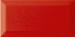 Плитка (10x20) Rojo Brillo Bisel - Base
