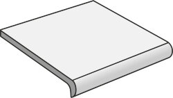 Сходинка 30x33 Q2N1 Per. Q. White Sc. New Scla - Percorsi Quartz Сходинка 30x33 Q2N1 Per. Q. White Sc. New Scla - Percorsi Quartz