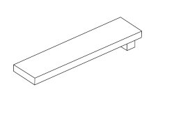 Плитка 9,7x60 Code Listello Up Beige - Code - P2CD Плитка 9,7x60 Code Listello Up Beige - Code - P2CD