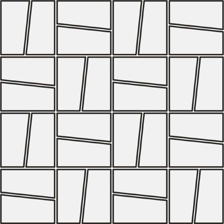 Мозаїка (30x30) J86666 Ever Brown Mosaico Trapezio - Ever з колекції Ever Rondine
