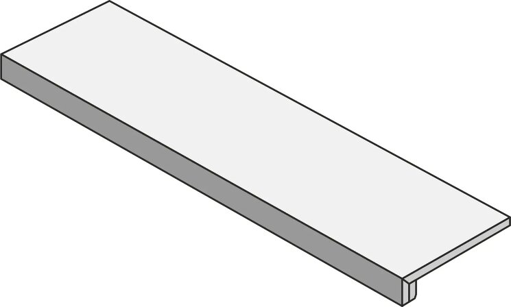 Сходинка 30x122 802272 Gradino Frontale Paint Grey Dado Paint з колекції Paint Dado Сходинка 30x122 802272 Gradino Frontale Paint Grey Dado Paint з колекції Paint Dado