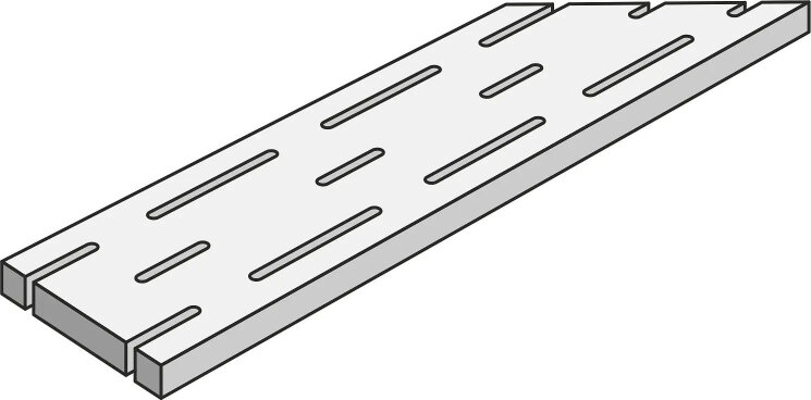 Решітка - 20x90 Saint-Michel Griglia Angolo Sx Greige R FP2 Saint-Michel з колекції Saint-Michel Tuscania Решітка - 20x90 Saint-Michel Griglia Angolo Sx Greige R FP2 Saint-Michel з колекції Saint-Michel Tuscania