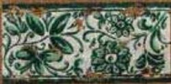 Бордюр Cenefa Antiga Verde 12x25 Decorados Gresan Бордюр Cenefa Antiga Verde 12x25 Decorados Gresan