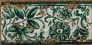 Бордюр Cenefa Antiga Verde 12x25 Decorados Gresan з колекції Decorados Gresan Бордюр Cenefa Antiga Verde 12x25 Decorados Gresan з колекції Decorados Gresan