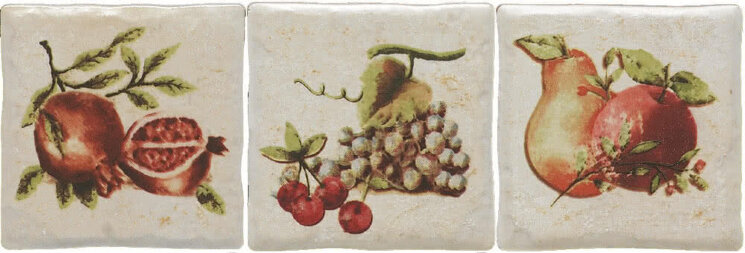 Декор (10x30) 01E6840 Dec. Antichi Sapori Bott. S/3 - Ciottoli з колекції Ciottoli Elios Декор (10x30) 01E6840 Dec. Antichi Sapori Bott. S/3 - Ciottoli з колекції Ciottoli Elios