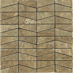 Мозаїка (30x30) 612006 Mod. Trapezi7,5Travertino Noce - Altagamma Мозаїка (30x30) 612006 Mod. Trapezi7,5Travertino Noce - Altagamma