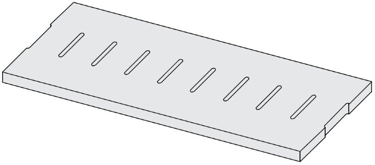 Решітка (20x60) 76435 Griglia 20 Kamba Nat.Ret. - Amazon з колекції Amazon La Fabbrica Решітка (20x60) 76435 Griglia 20 Kamba Nat.Ret. - Amazon з колекції Amazon La Fabbrica