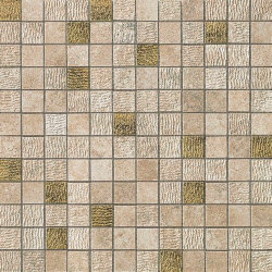 Мозаїка (30x30) ASQD Sunrock Rapolano Beige Mosaico Gold - Sunrock