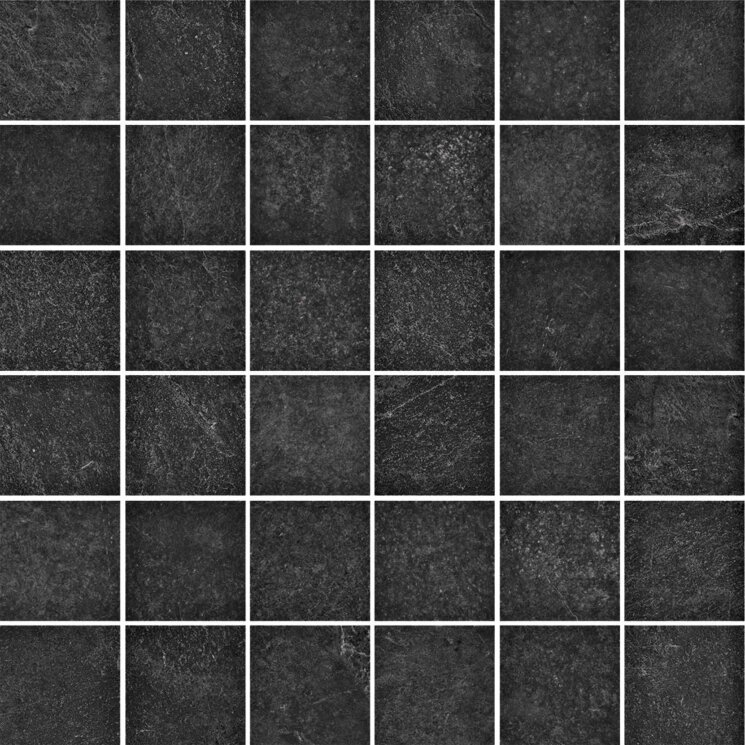 Мозаїка 5x5 Slate Black Mosaico Tessera - Realstone_Slate - R6GZ з колекції Realstone_Slate Ragno Мозаїка 5x5 Slate Black Mosaico Tessera - Realstone_Slate - R6GZ з колекції Realstone_Slate Ragno