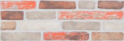 Декор Mix Rojo Decor 19x57 Brick Plaza Декор Mix Rojo Decor 19x57 Brick Plaza