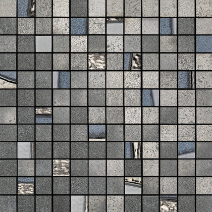 Мозаїка (30x30) 6701394 MOSAICO INOX LAPPATO (RETE) - Metallica з колекції Metallica Casalgrande Padana Мозаїка (30x30) 6701394 MOSAICO INOX LAPPATO (RETE) - Metallica з колекції Metallica Casalgrande Padana