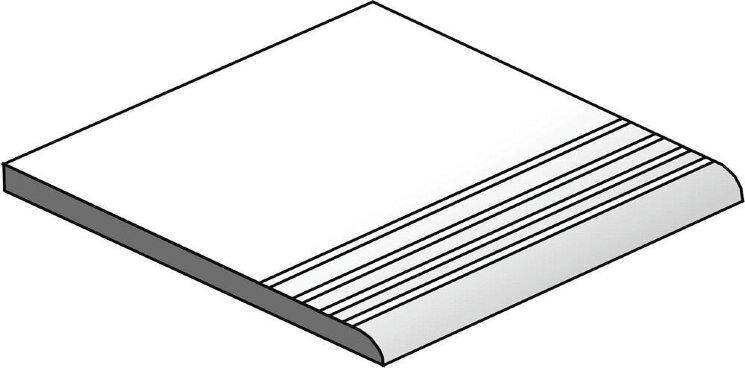 Сходинка (60x60) Peldano Gris Ranurado Concept Pulido - Concept з колекції Concept Alcalagres Сходинка (60x60) Peldano Gris Ranurado Concept Pulido - Concept з колекції Concept Alcalagres