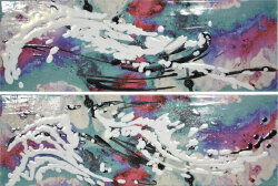 Декор (25x75) SPL Splash 2Pz. Mistidec. - Acqua Декор (25x75) SPL Splash 2Pz. Mistidec. - Acqua