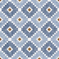 Декор Marly R Azul 20x20 Seine Vives Декор Marly R Azul 20x20 Seine Vives