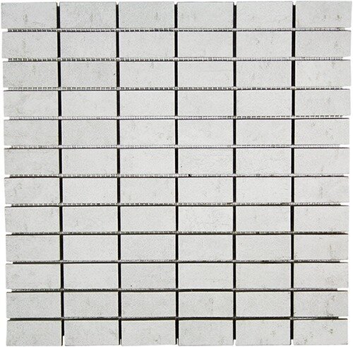 Мозаїка (30x30) TTBT01M2LP Betontech White lappato 2,5*5 - Betontech з колекції Betontech Terratinta