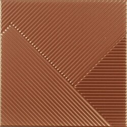 Плитка (25x25) 187557 Stripes Mix Copper - Shapes #3