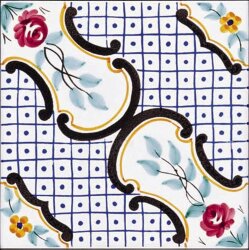 Декор (20x20) Lecce Mediterranea - Ceramica Artistica Vietrese Декор (20x20) Lecce Mediterranea - Ceramica Artistica Vietrese