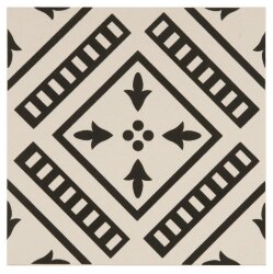 Декор Pompeii Black On Dover White 15.1x15.1 Odyssey Original Style Декор Pompeii Black On Dover White 15.1x15.1 Odyssey Original Style