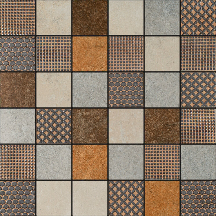 Мозаїка (30.2x30.2) Mosaici Geo Mix Decoro - Arkadia Geo з колекції Arkadia Geo Eco Ceramica