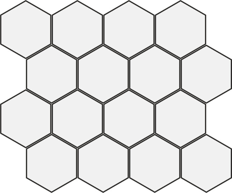 Мозаїка 25x30 Mos. Esag. Essence Cream - Essence - 1004656 з колекції Essence Isla Tiles Мозаїка 25x30 Mos. Esag. Essence Cream - Essence - 1004656 з колекції Essence Isla Tiles