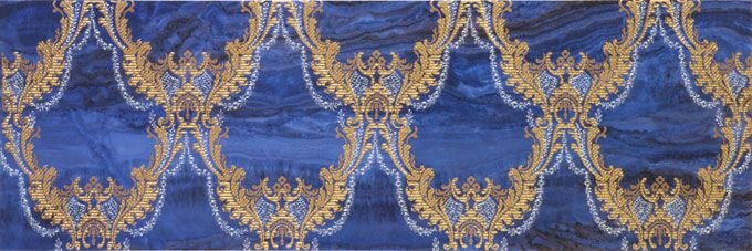 Декор (20х60) ANNECY BLUE з колекції Valmont Carmen