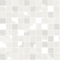Мозаїка (25x25) MLQMBI Mosaico Lustro Quadretti Mix Bianco - Luce