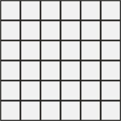 Мозаїка (30.5x30.5) 072H200 P. Wash Mos. White 5X5 - Paint Wash