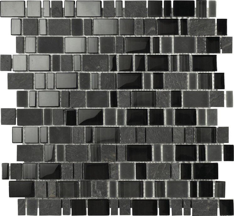 Мозаїка 30x30 0215/Mg04 Multiglass Smoke - Multiglass з колекції Multiglass Boxer Мозаїка 30x30 0215/Mg04 Multiglass Smoke - Multiglass з колекції Multiglass Boxer