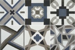 Декор Azul 20x20 Niza Roca Декор Azul 20x20 Niza Roca