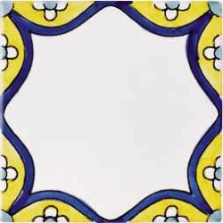 Декор (10x10) Rosalia10 IDecori - Ceramica Artistica Vietrese Декор (10x10) Rosalia10 IDecori - Ceramica Artistica Vietrese