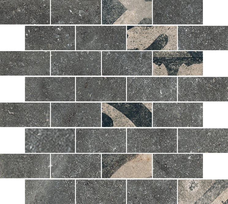 Мозаїка 33x33 Spaccatella Deco Noir - Heritage - 592244 з колекції Heritage Ricchetti Мозаїка 33x33 Spaccatella Deco Noir - Heritage - 592244 з колекції Heritage Ricchetti