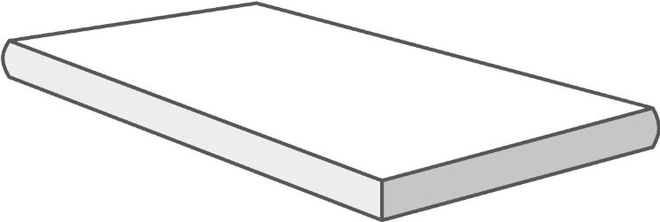 Кутова сходинка 30x60 W. Bianco Ang. Grad. Torato Dx - Wals Stones - XWL3AGDX1 з колекції Wals Stones Castelvetro Кутова сходинка 30x60 W. Bianco Ang. Grad. Torato Dx - Wals Stones - XWL3AGDX1 з колекції Wals Stones Castelvetro
