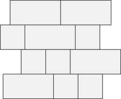 Мозаїка Mosaico Brick Smoke - 30x30 Mn Mn Мозаїка Mosaico Brick Smoke - 30x30 Mn Mn