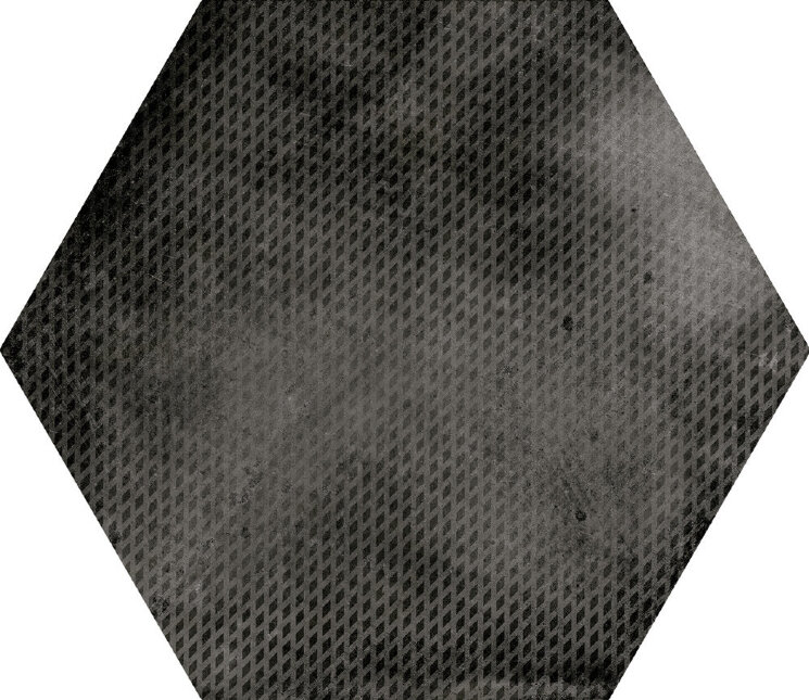 Плитка 29,2x25,4 Urban Hexagon Melange Dark 23604 з колекції Urban Equipe Equipe