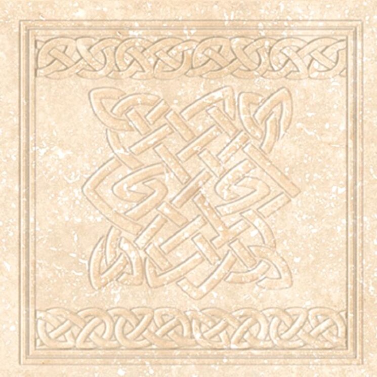 Декор Cream Cuadro 33x33 Stone Exagres з колекції Stone Exagres Декор Cream Cuadro 33x33 Stone Exagres з колекції Stone Exagres