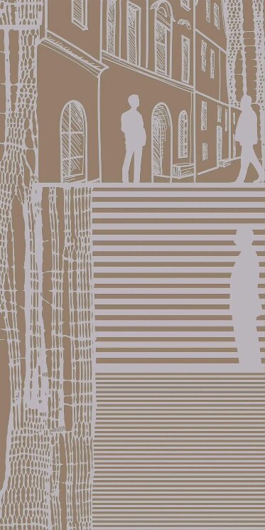 Плитка 60x120 0149758 fango decor F 14 Ora Italiana City Life з колекції City Life 14 Ora Italiana Плитка 60x120 0149758 fango decor F 14 Ora Italiana City Life з колекції City Life 14 Ora Italiana