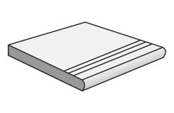 Сходинка (60x60) LGCMKR0 Gradino Step Rett. Papiro Bianco - Mako Сходинка (60x60) LGCMKR0 Gradino Step Rett. Papiro Bianco - Mako