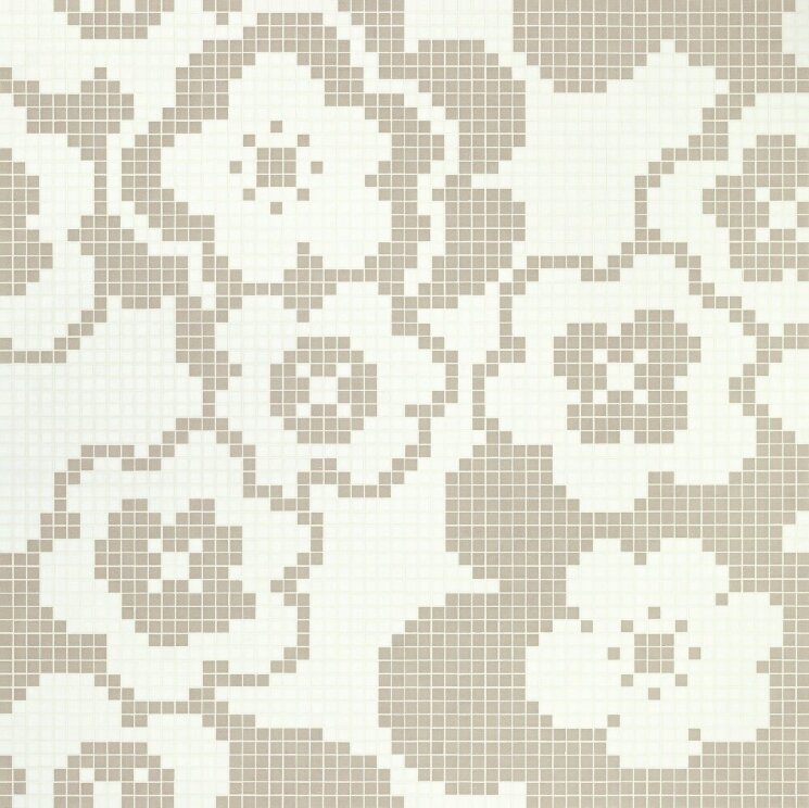 Мозаїка (129.4x129.4) Garden Grey - Decori 20 з колекції Decori 20 Bisazza
