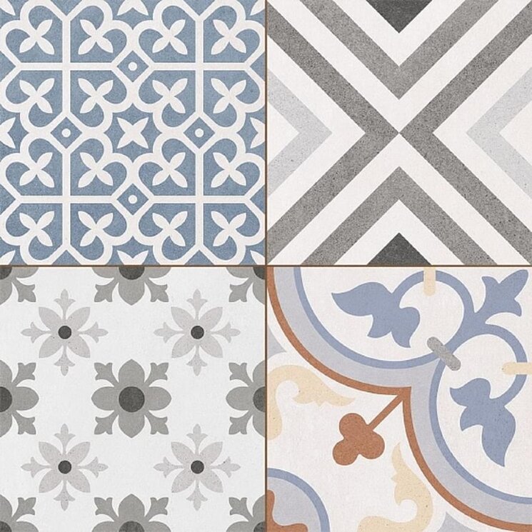 Декор Andy Mix 45x45 Hydraulic Kerlife з колекції Hydraulic Kerlife Декор Andy Mix 45x45 Hydraulic Kerlife з колекції Hydraulic Kerlife