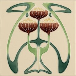 Декор Belle Epoque 15.2x15.2 Artworks Colonial White Original Style Декор Belle Epoque 15.2x15.2 Artworks Colonial White Original Style