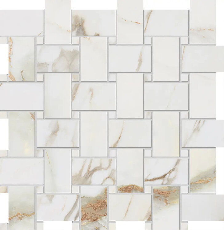 Мозаїка MOSAICO BASKET GOLD - 30x30 NC59 Charme з колекції Charme Edimax Astor Мозаїка MOSAICO BASKET GOLD - 30x30 NC59 Charme з колекції Charme Edimax Astor