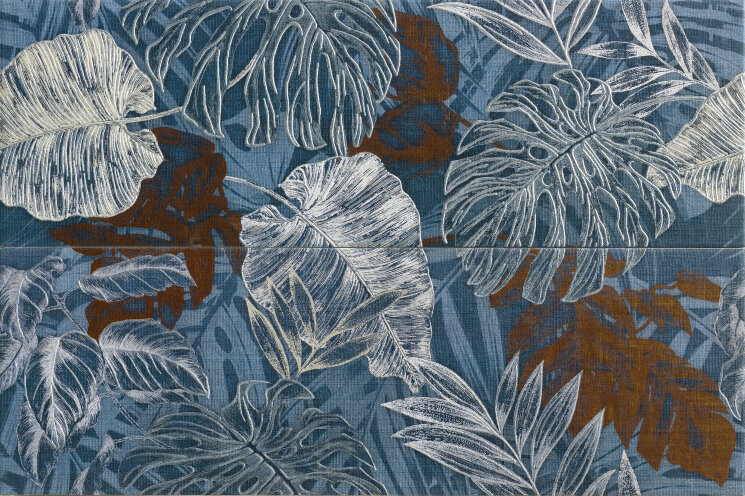 Панно 33,3x100 Inserto Nuvola Giungla Comp 2 Pz - Nuvola - NUI00G з колекції Nuvola Ascot Панно 33,3x100 Inserto Nuvola Giungla Comp 2 Pz - Nuvola - NUI00G з колекції Nuvola Ascot