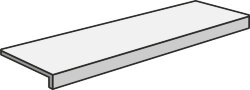 Сходинка (Diameter:4.5) 99K31 Elem. L15X30x4,5Ivory - Anthology Stone