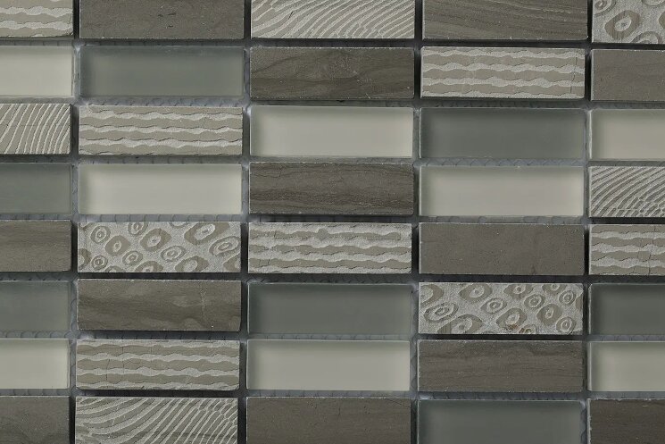 Мозаїка 30x30 ST ENGR2R/1548 LePietre Engraved Wooden Moca And Glass Arvex Le Pietre з колекції Le Pietre Arvex Мозаїка 30x30 ST ENGR2R/1548 LePietre Engraved Wooden Moca And Glass Arvex Le Pietre з колекції Le Pietre Arvex