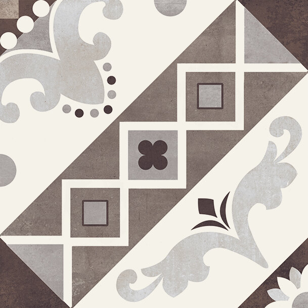 Плитка 20x20 Belleville Marrone - PR Paris - 20PR00BMA з колекції PR Paris Del Conca Плитка 20x20 Belleville Marrone - PR Paris - 20PR00BMA з колекції PR Paris Del Conca