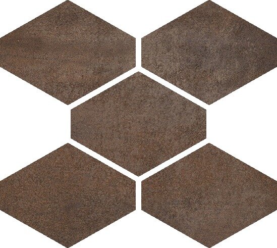 Мозаїка (30.2x30.2) OX5MS1 Mosaico Hexa - Oxyde з колекції Oxyde Fioranese Мозаїка (30.2x30.2) OX5MS1 Mosaico Hexa - Oxyde з колекції Oxyde Fioranese