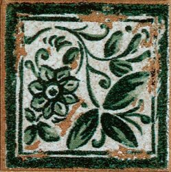 Вставка Taco Antiga Verde 12x12 Decorados Gresan Вставка Taco Antiga Verde 12x12 Decorados Gresan